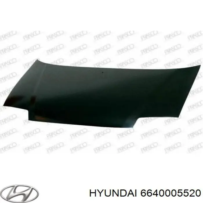 Капот на Hyundai Atos PRIME 