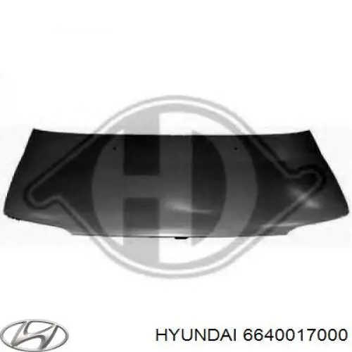 Капот на Hyundai Matrix FC