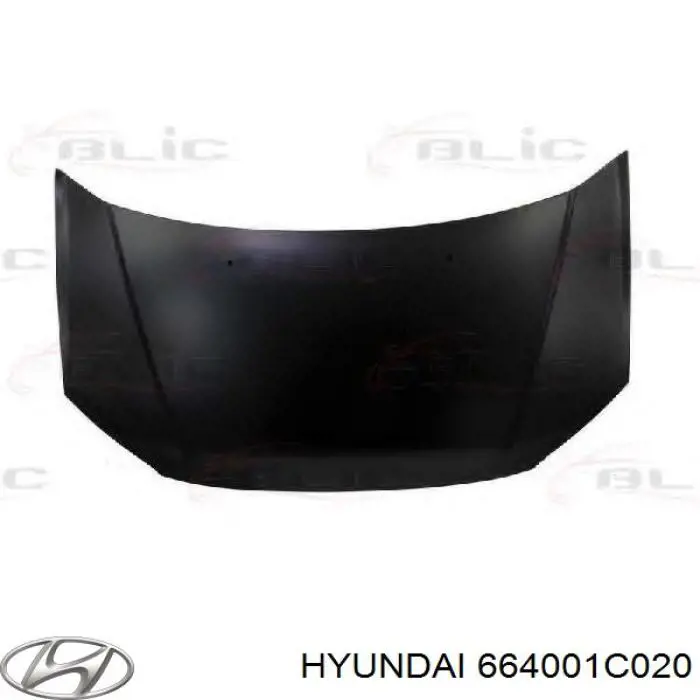 664001C020 Hyundai/Kia капот