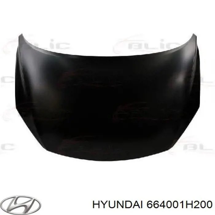 Купити 664001H200 Hyundai/Kia Капот