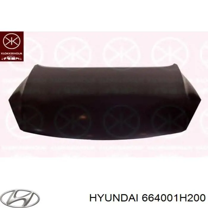 664001H200 Hyundai/Kia капот