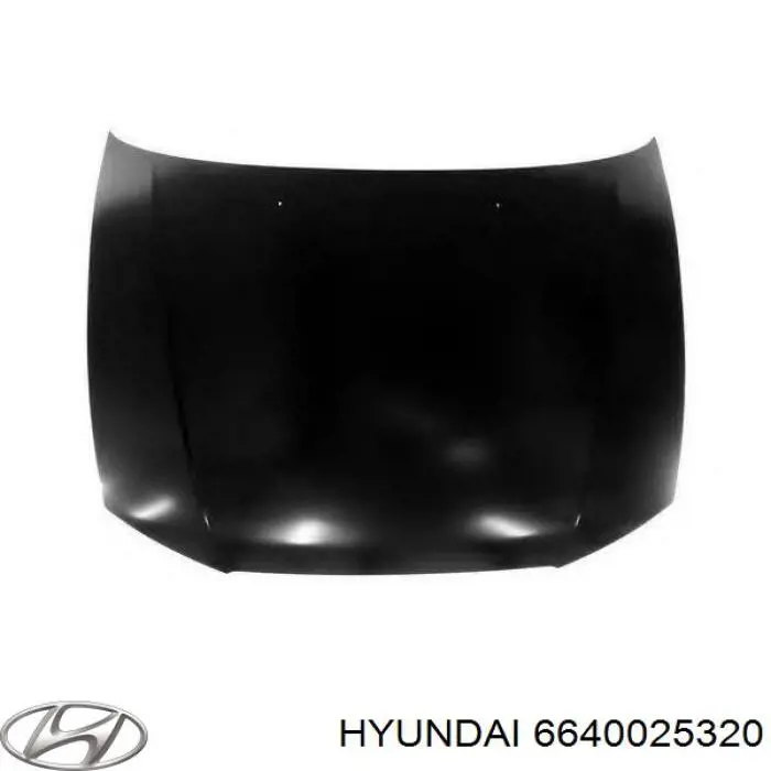 Купити 6640025300 Hyundai/Kia Капот
