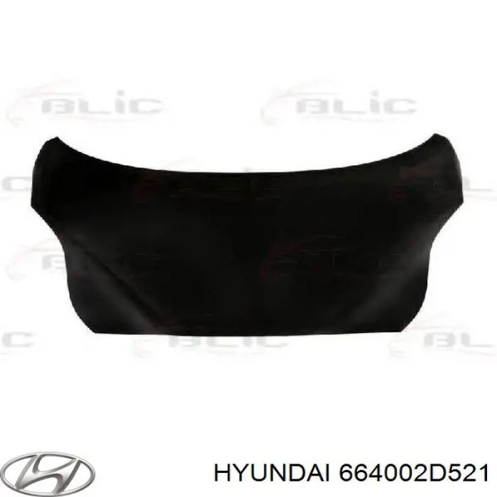 Купити 664002D521 Hyundai/Kia Капот