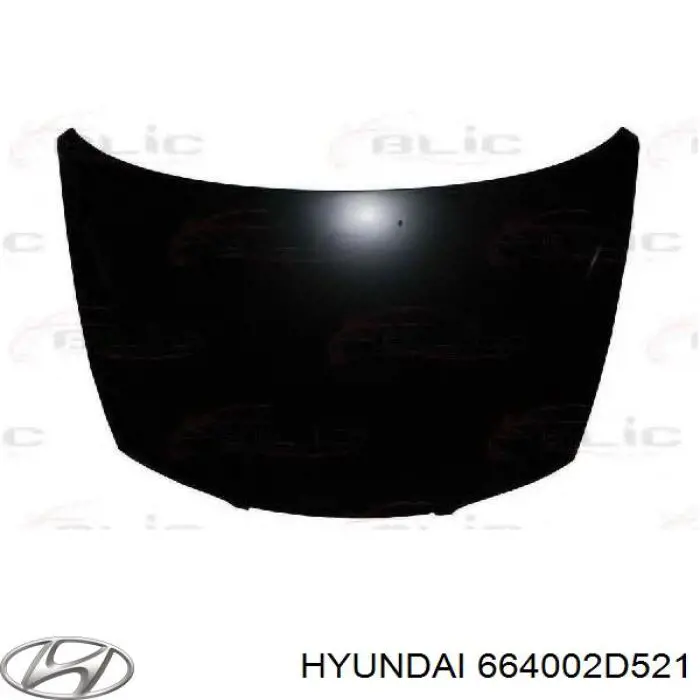664002D521 Hyundai/Kia капот