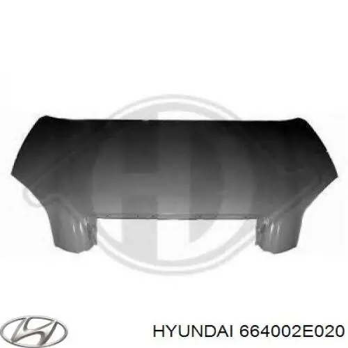 Купити 664002E020 Hyundai/Kia Капот