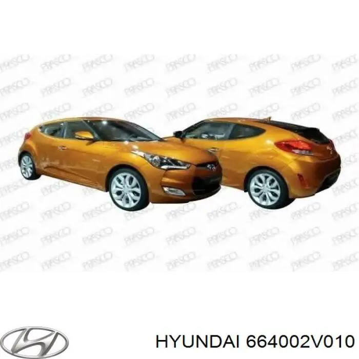 664002V010 Hyundai/Kia капот