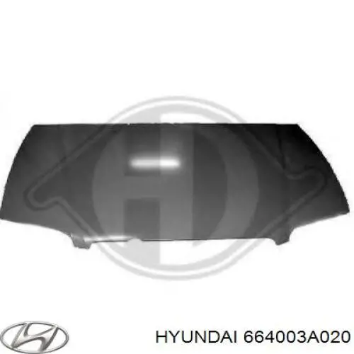 Капот на Hyundai Trajet FO