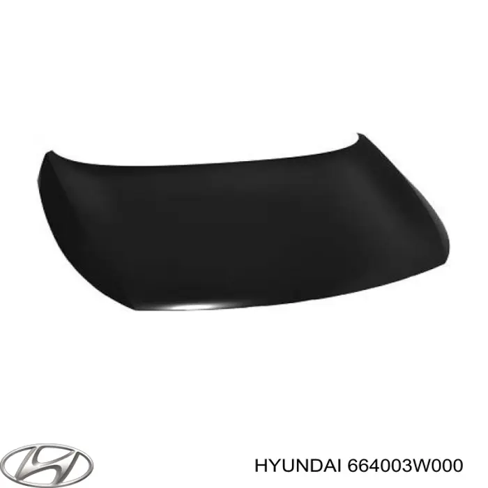 Капот 664003W000 Hyundai/Kia