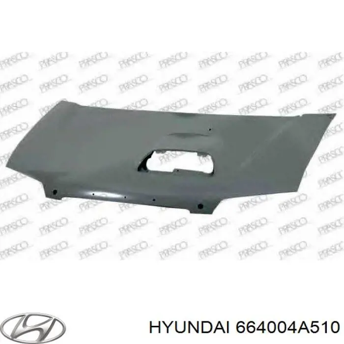 Капот 664004A510 Hyundai/Kia