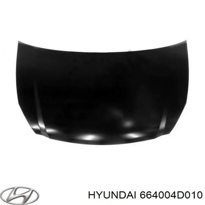 Капот 664004D010 Hyundai/Kia