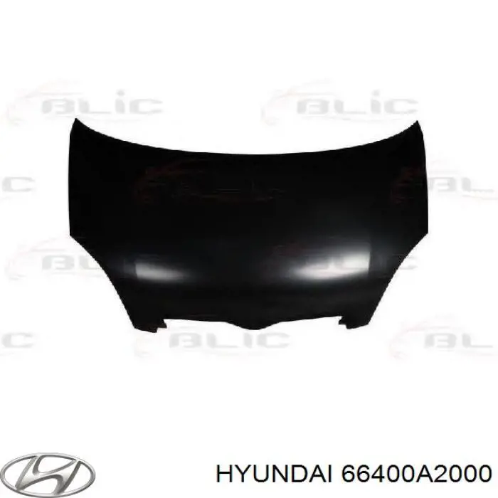Капот Hyundai/Kia 66400A2000 ціна, від 185.20 USD