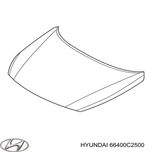 Капот на Hyundai Sonata LF