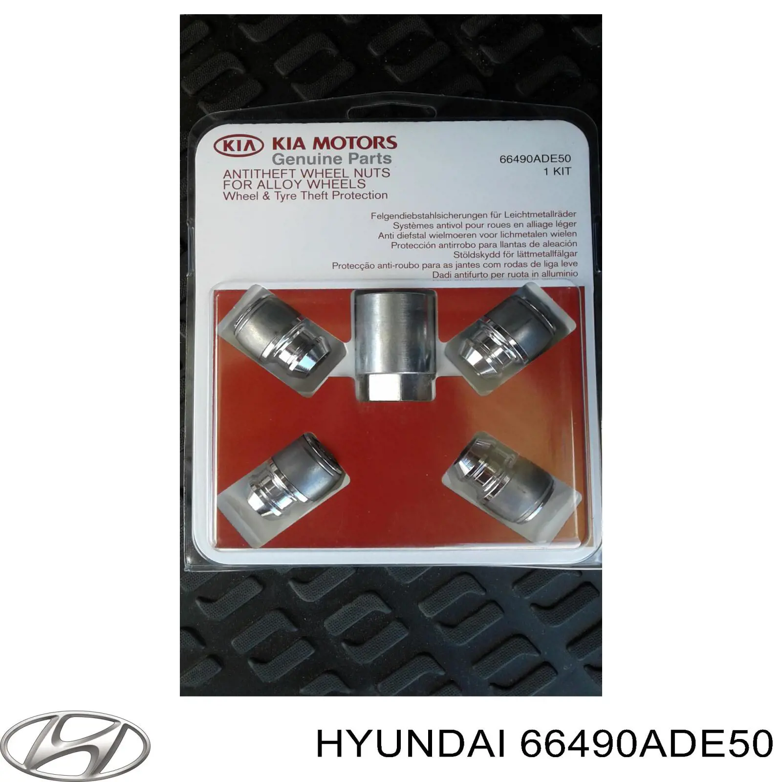 66490ADE50 Hyundai/Kia Гайка колеса