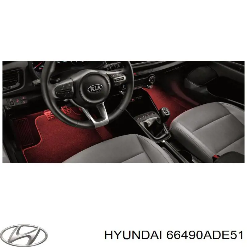 Купити 66490ADE51 Hyundai/Kia Колісні гайки