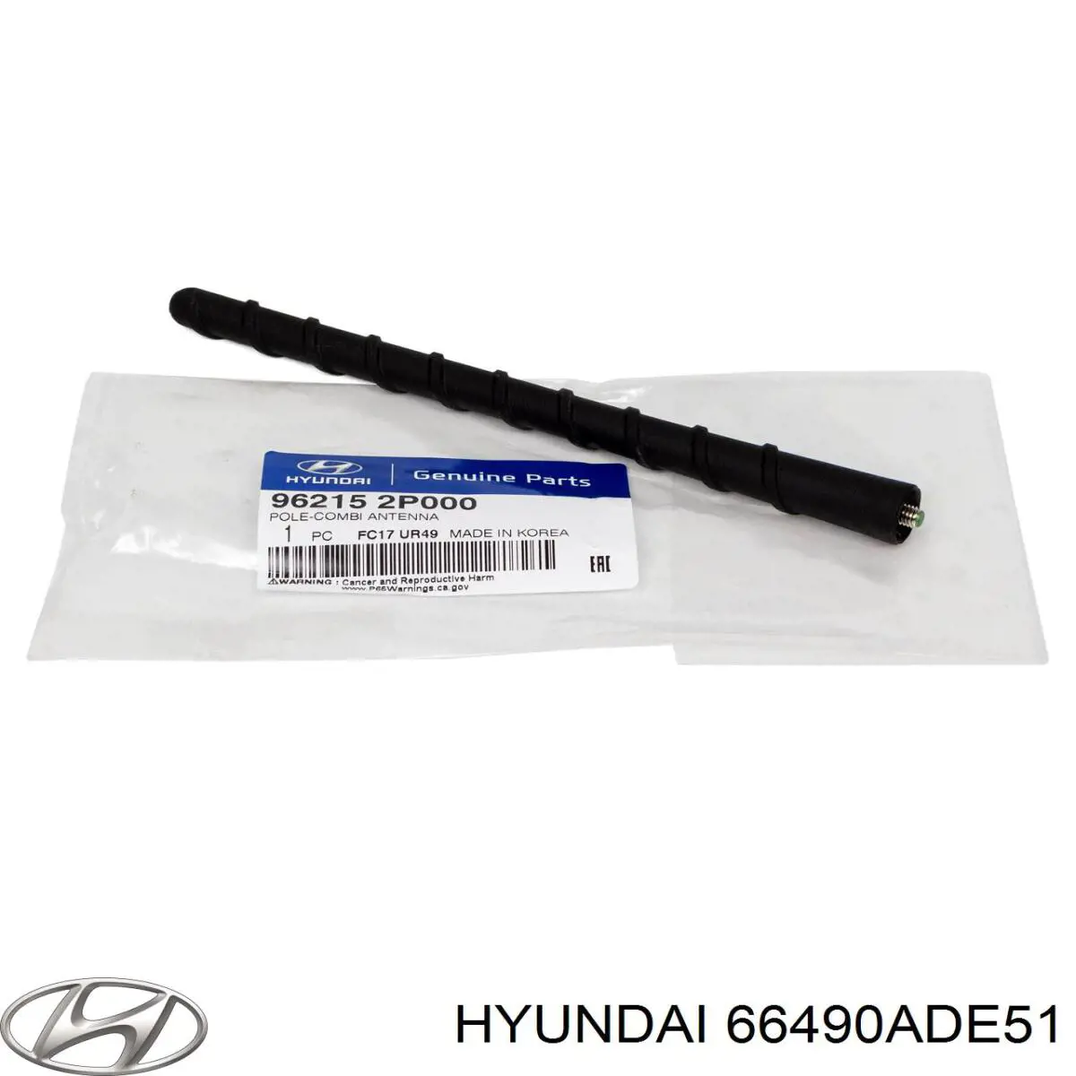 66490ADE51 Hyundai/Kia Гайка колеса
