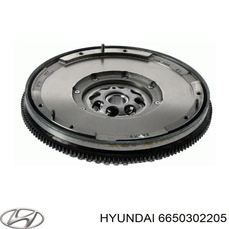 6650302205 Hyundai/Kia Демпферний маховик
