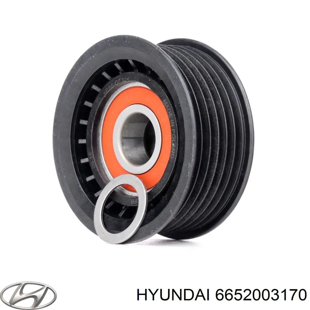 Купити 6652003170 Hyundai/Kia Ролик приводного ременя, паразитний