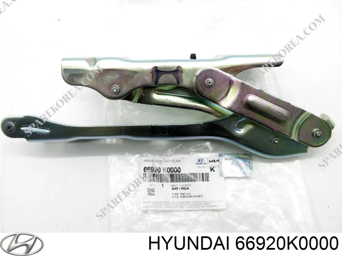 Купити 66920K0000 Hyundai/Kia Завіса капота права