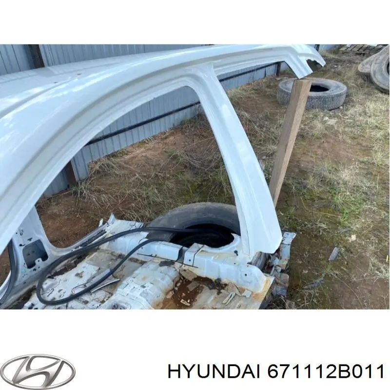 Купити 671112B011 Hyundai/Kia Дах
