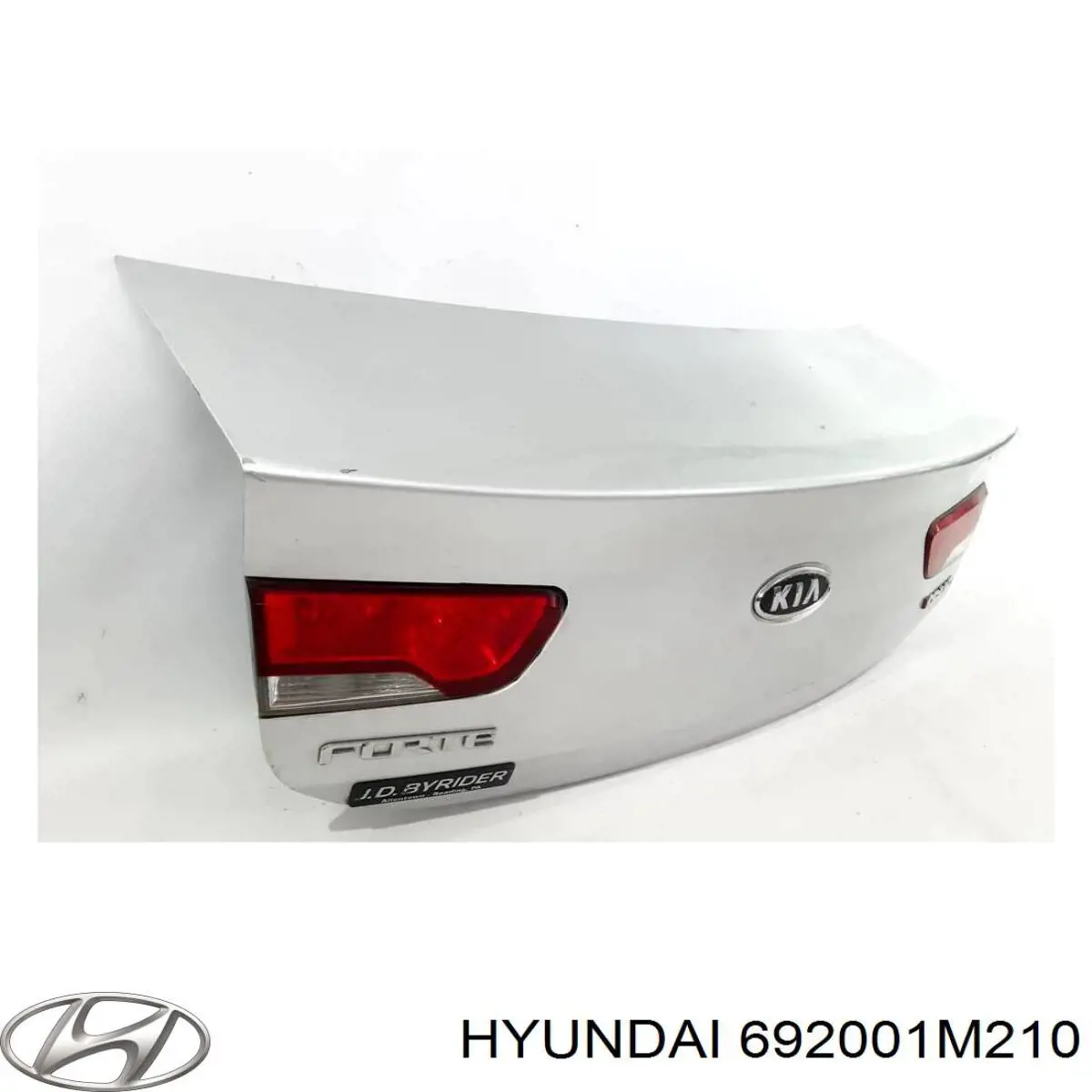 Кришка багажника 692001M210 Hyundai/Kia