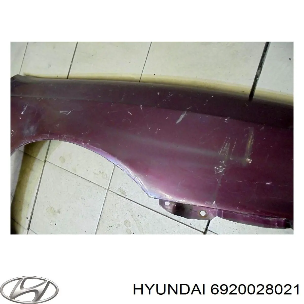 6920028021 Hyundai/Kia кришка багажника