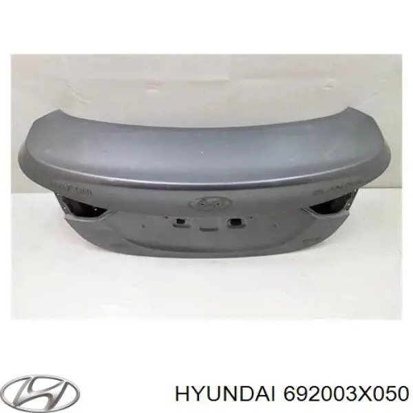Кришка багажника на Hyundai Elantra (MD)