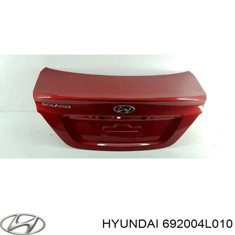 Кришка багажника 692004L010 Hyundai/Kia