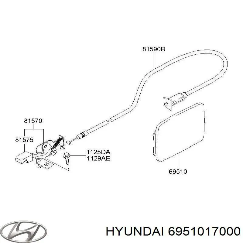  6951017000 Hyundai/Kia