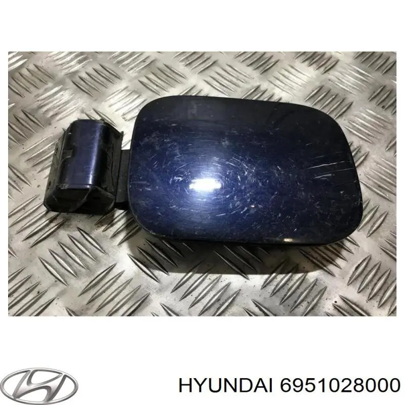 6951028000 Hyundai/Kia Дверцята бензобака