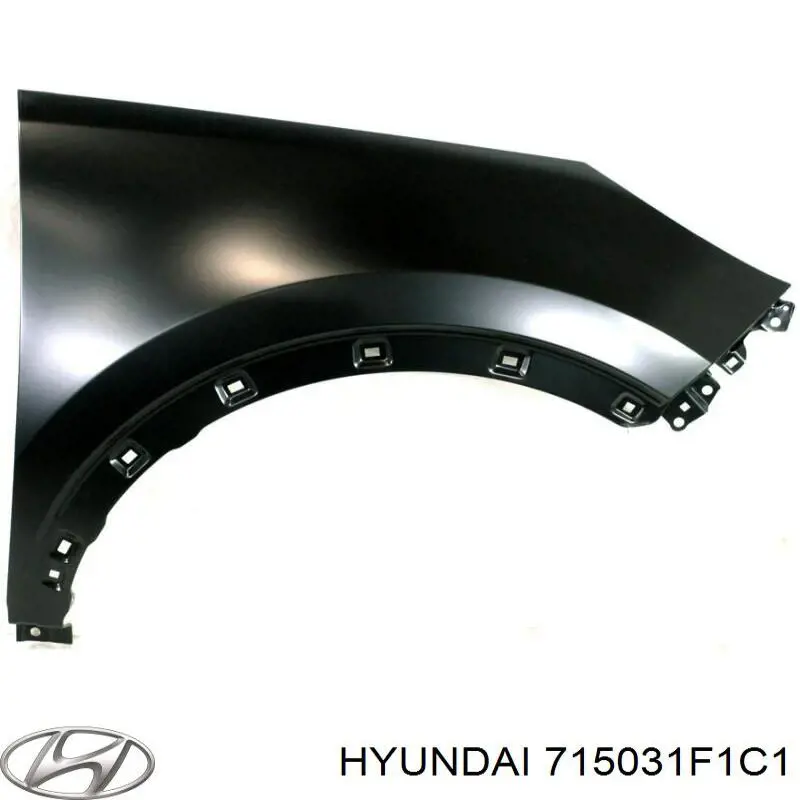 Купити 715031F1C1 Hyundai/Kia Крило заднє ліве