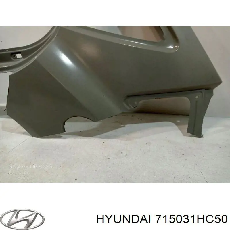Купити 715031HC50 Hyundai/Kia Крило заднє ліве