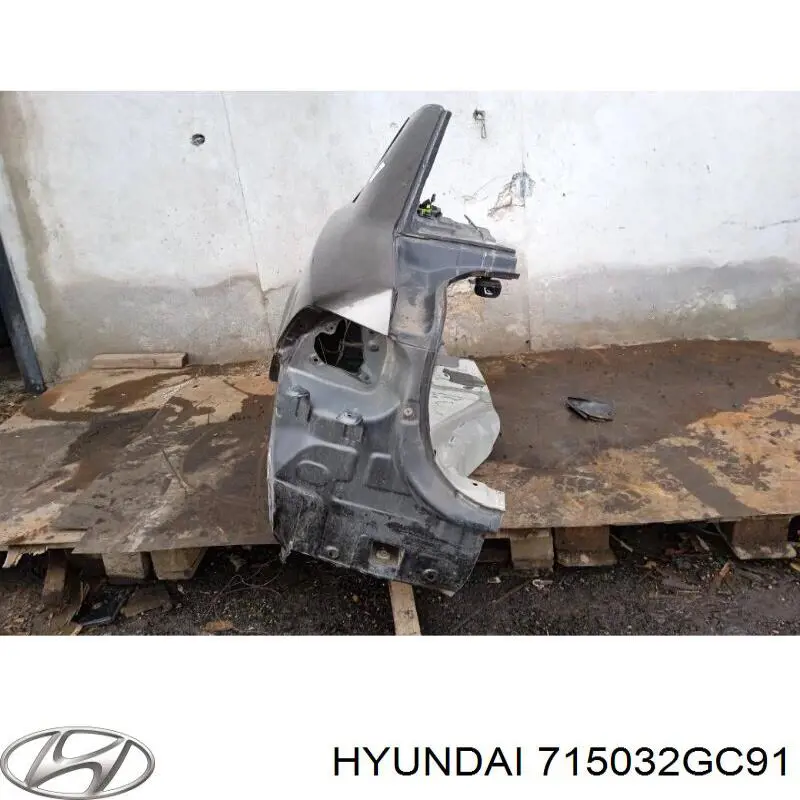 Купити 715032GC91 Hyundai/Kia Крило заднє ліве