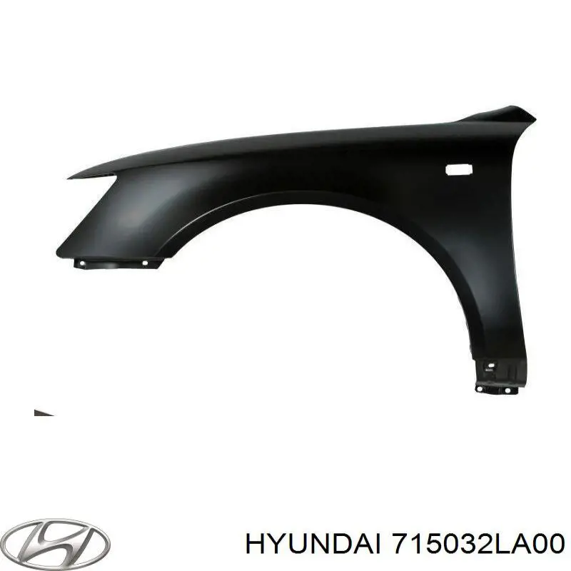 Крило заднє ліве Hyundai I30 (FD) (Хендай Ай 30)