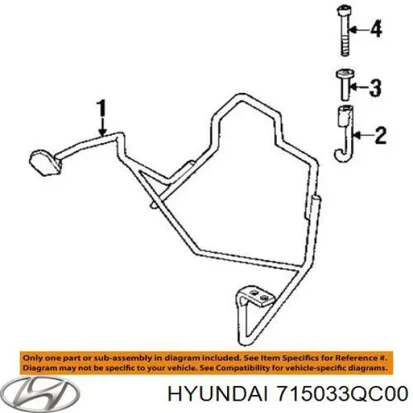 715033QC00 Hyundai/Kia Бічна частина задня ліва
