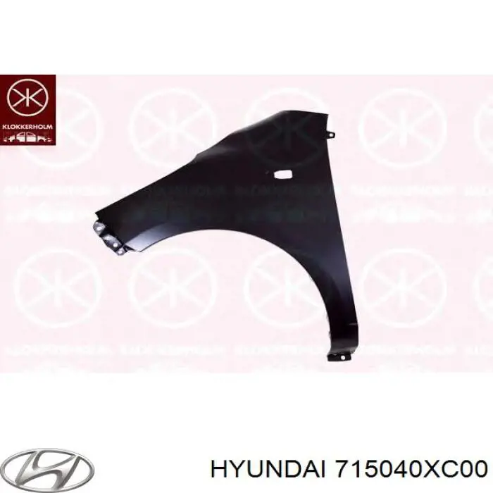 Бічна частина задні праві Hyundai/Kia 715040XC00 ціна, від 361.08 USD