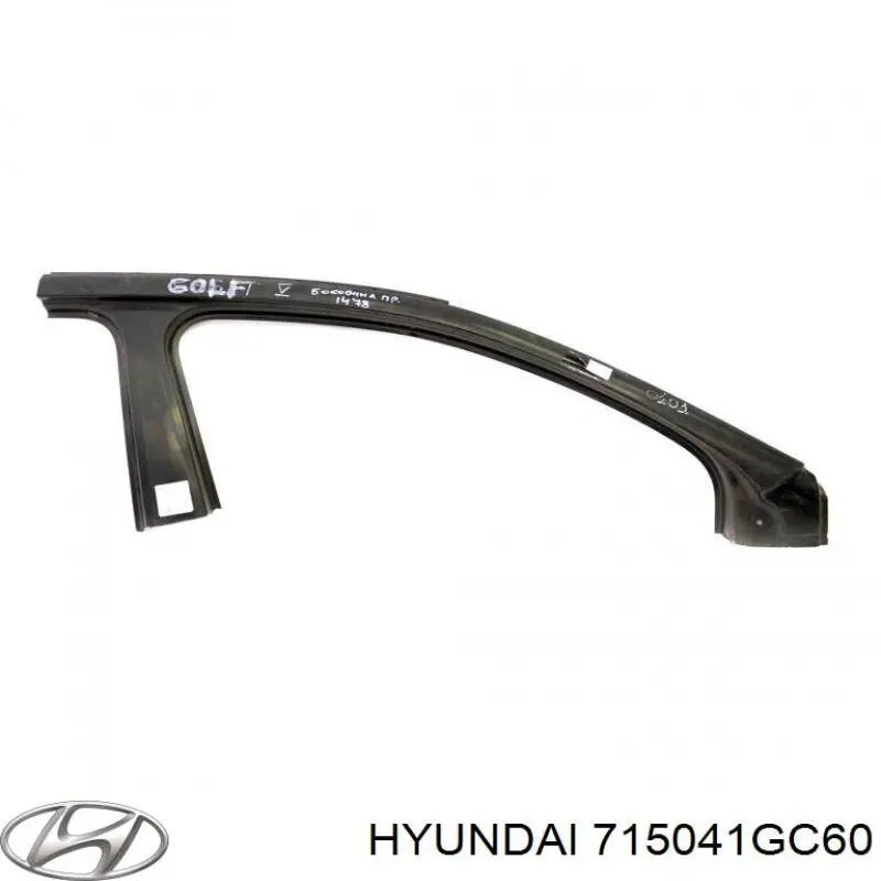 Крило заднє праве 715041GC60 Hyundai/Kia
