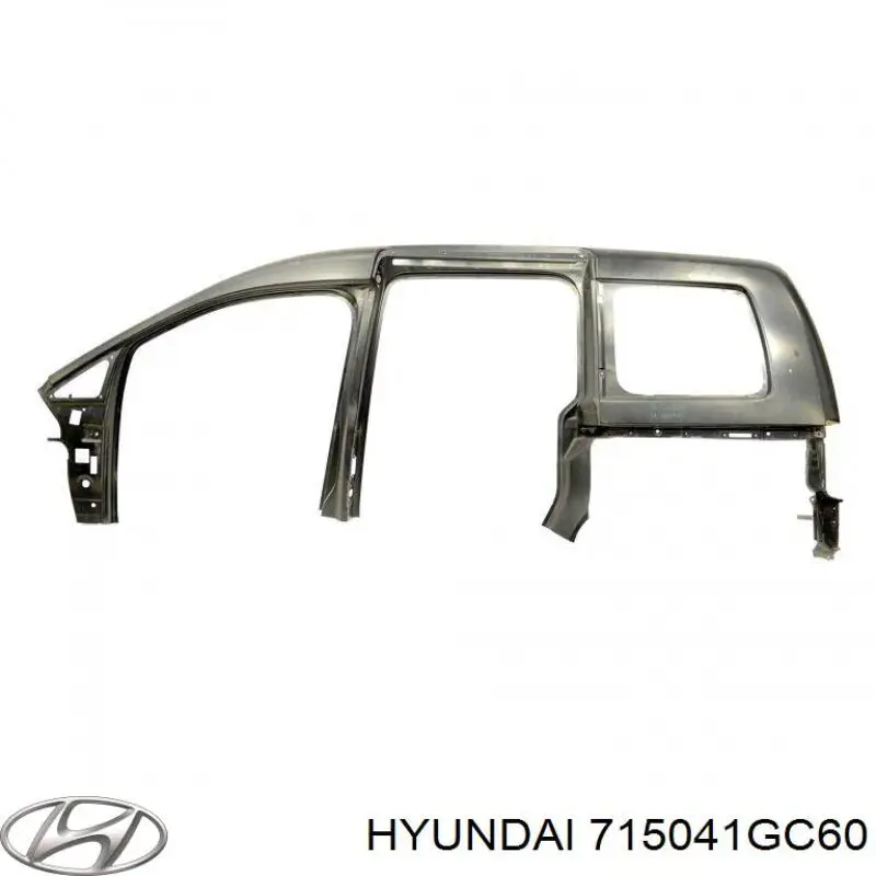 Крило праве заднє Hyundai/Kia 715041GC60