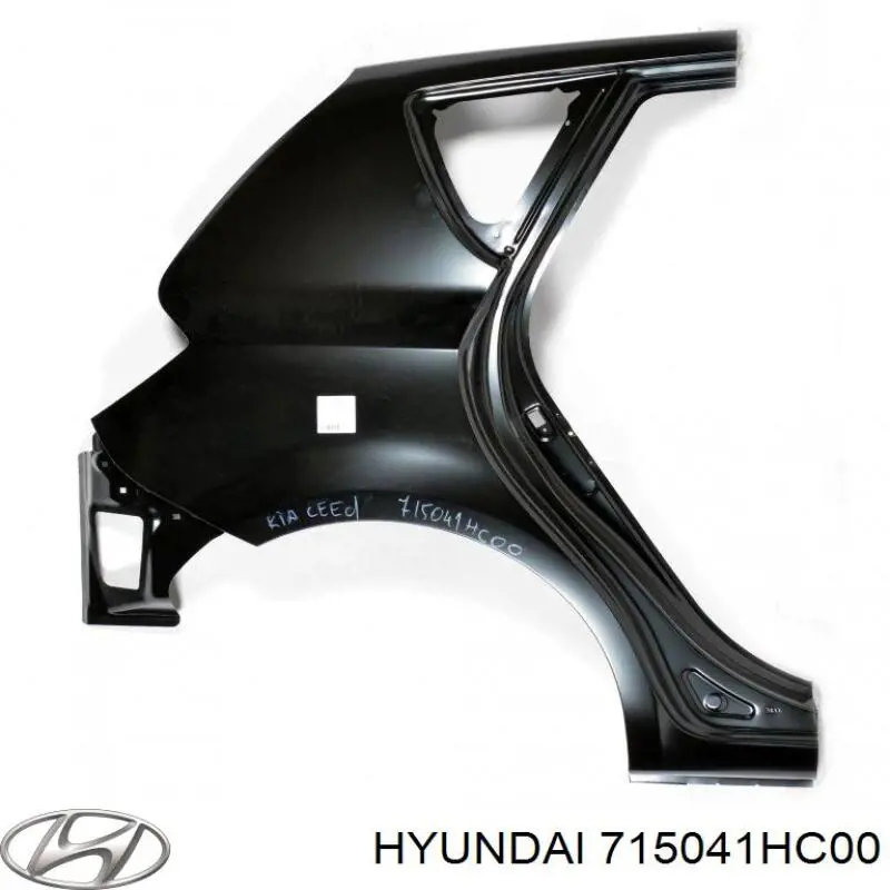 Купити 715041HC00 Hyundai/Kia Крило заднє праве