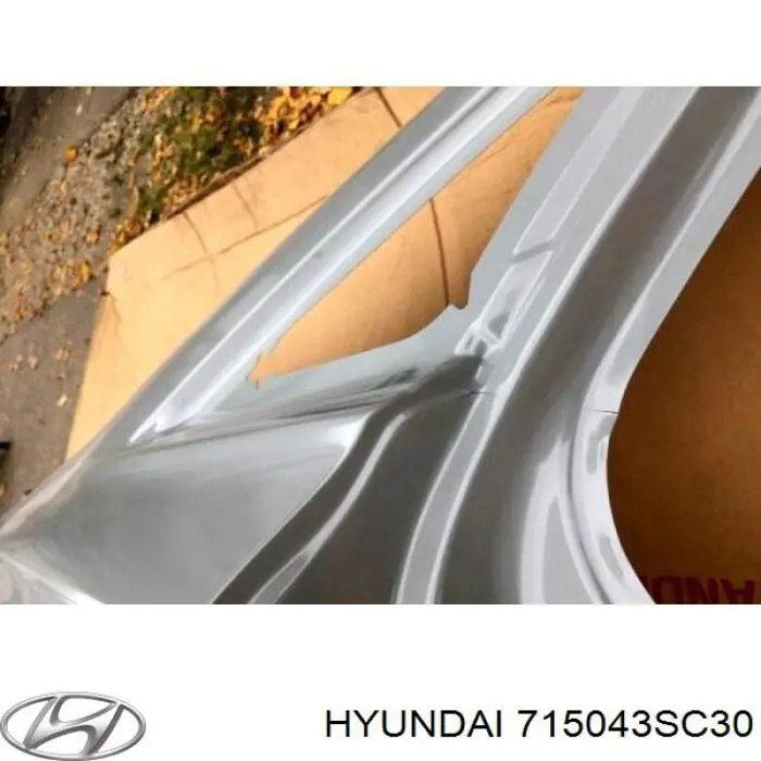 715043SC30 Hyundai/Kia Бічна частина задні праві