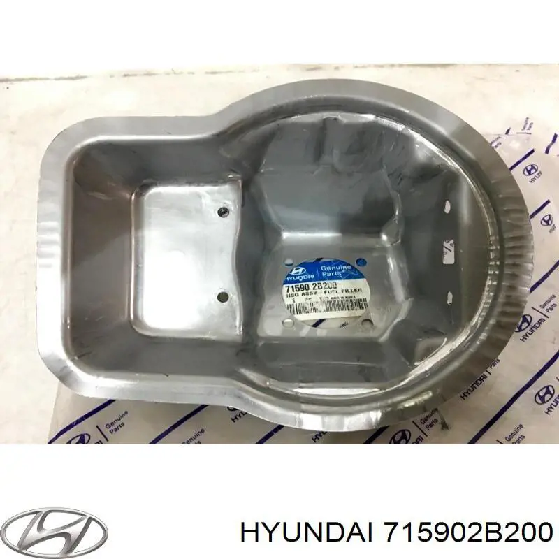 Горловина бензобака Hyundai/Kia 715902B200 ціна, від 12.23 USD