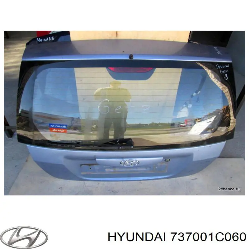 737001C060 Hyundai/Kia двері задні, багажні (3-і/(5-і) (ляда))