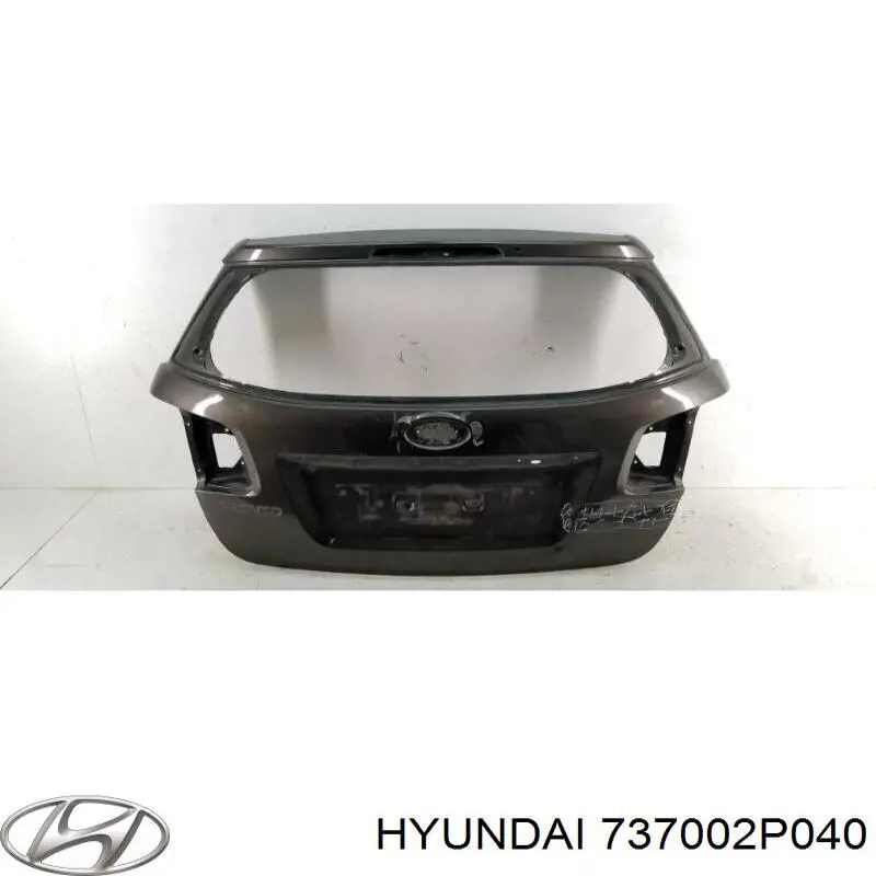 Двері багажника Hyundai/Kia 737002P040