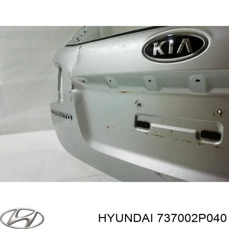 П'яті двері Hyundai/Kia 737002P040 ціна, від 316.73 USD