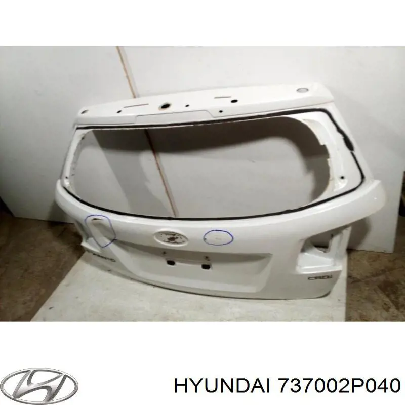 Купити 737002P040 Hyundai/Kia Задня ляда