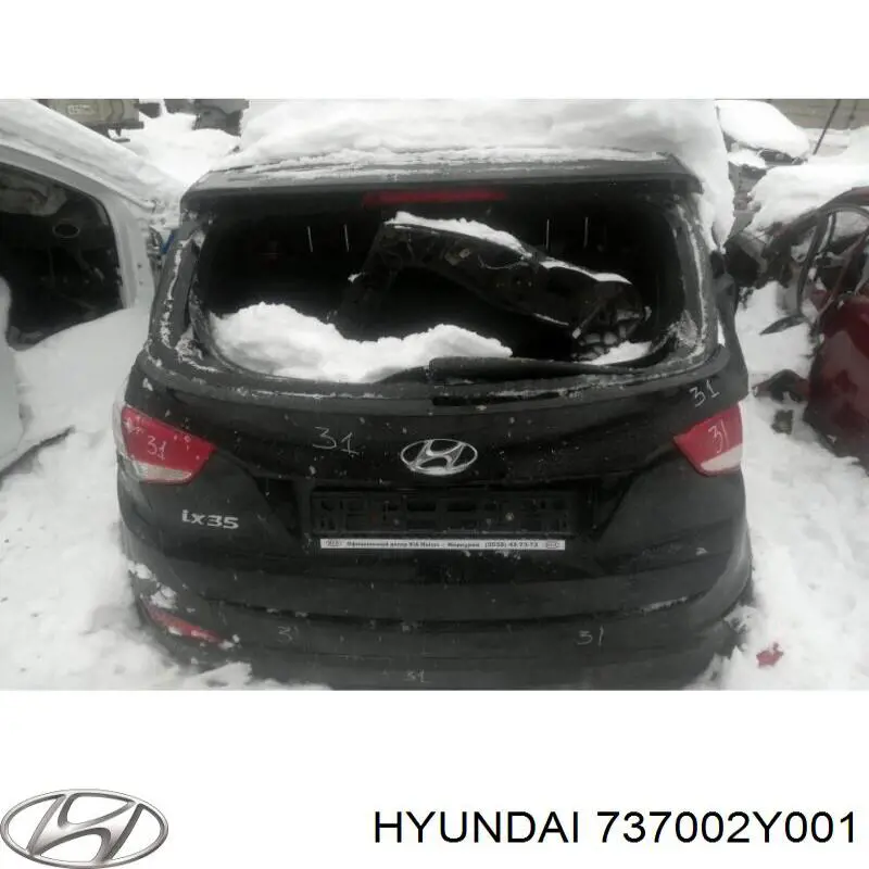 П'яті двері Hyundai/Kia 737002Y001 ціна, від 227.55 USD