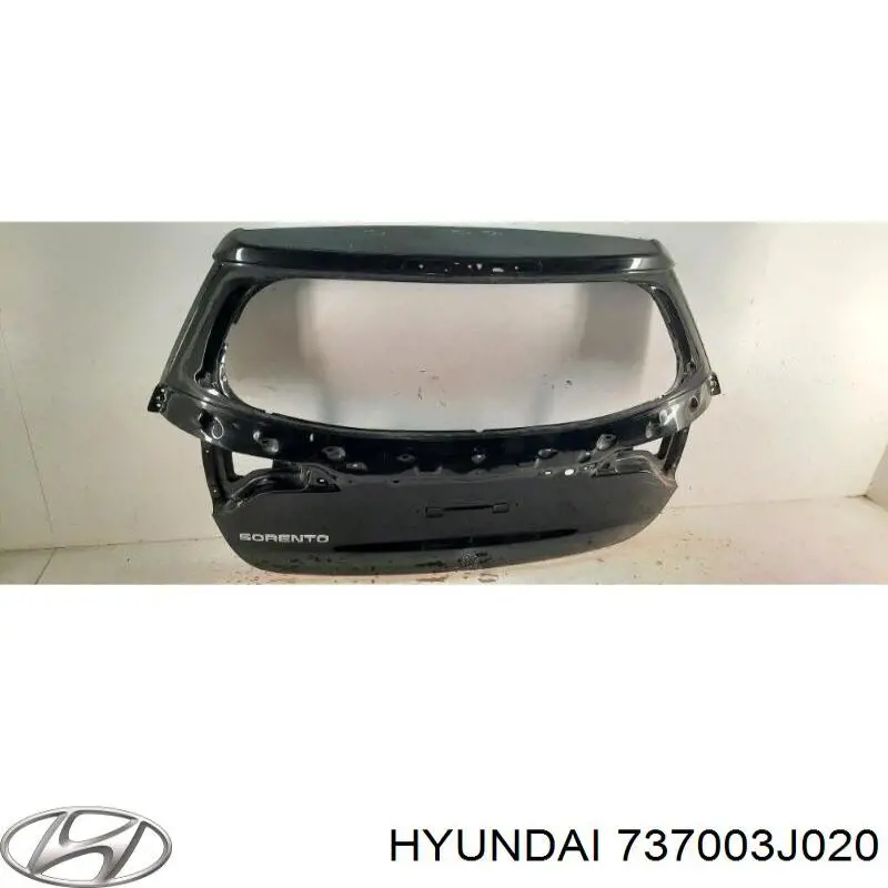 Двері задні, багажні (3-і)/(5-і) (ляда) Hyundai Veracruz (Хендай Veracruz)