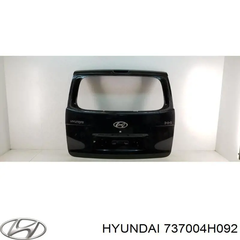 Двері задні, багажні (3-і)/(5-і) (ляда) Hyundai H-1 STAREX Starex (TQ) (Хендай H-1 STAREX)