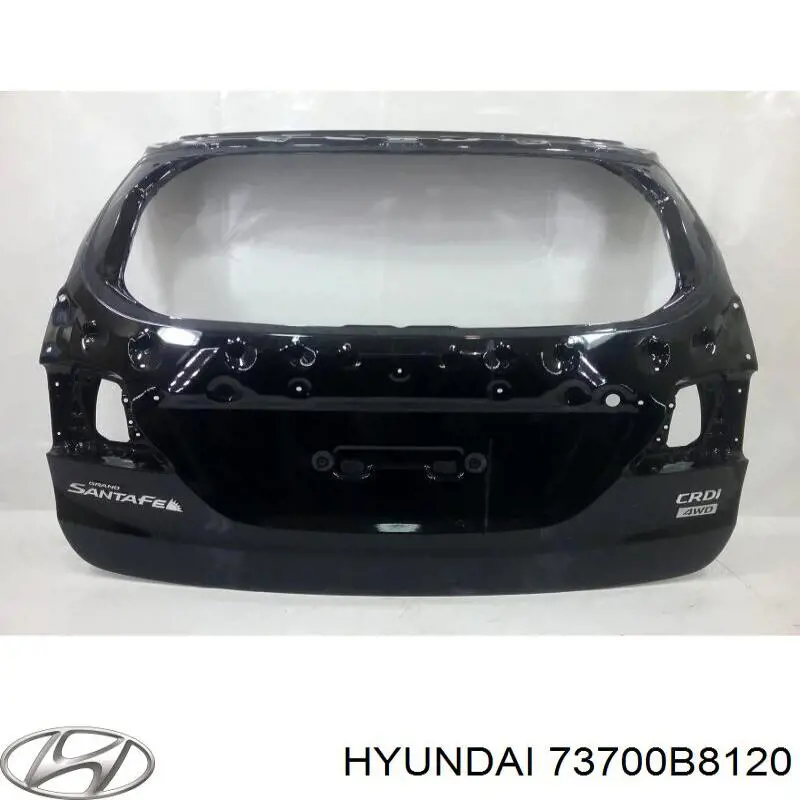 73700B8120 Hyundai/Kia двері задні, багажні (3-і/(5-і) (ляда))