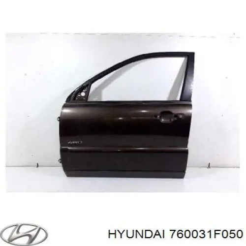 760031F050 Hyundai/Kia двері передні, ліві