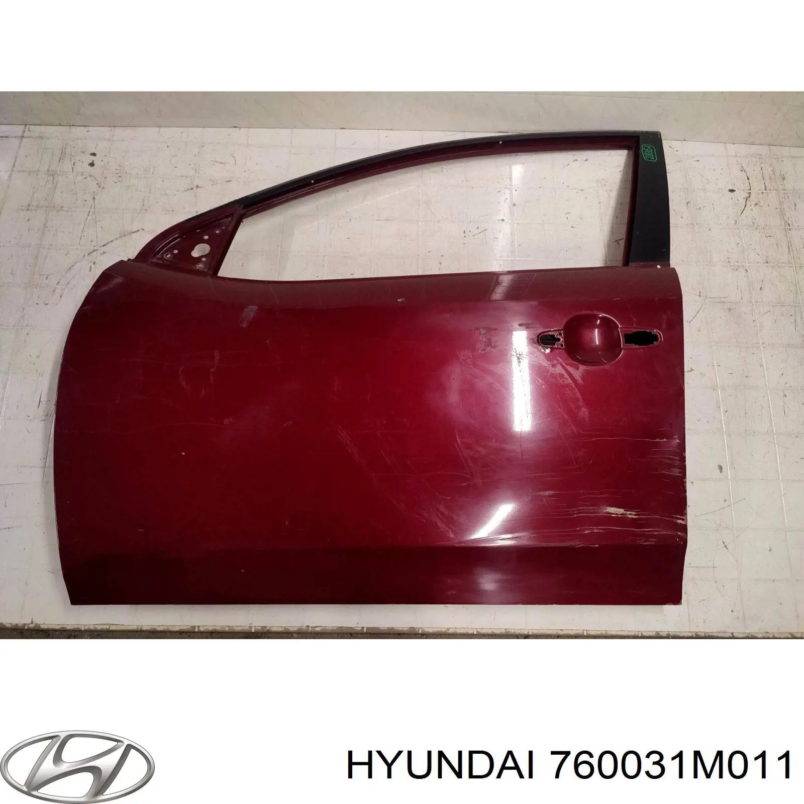 Купити 760031M011 Hyundai/Kia Двері кабіни